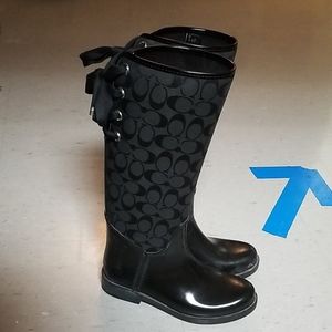 Coach rainboots